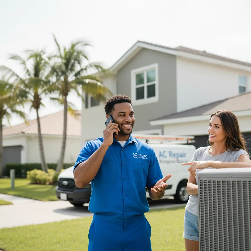 AC Repair Pompano Beach customer support in West Islip